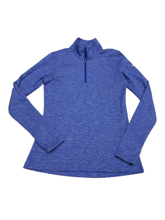 Nike Tops - Nike Golf Dri-Fit Women's Blue LS 1/4 Zip Pullover Top Activewear, Size M